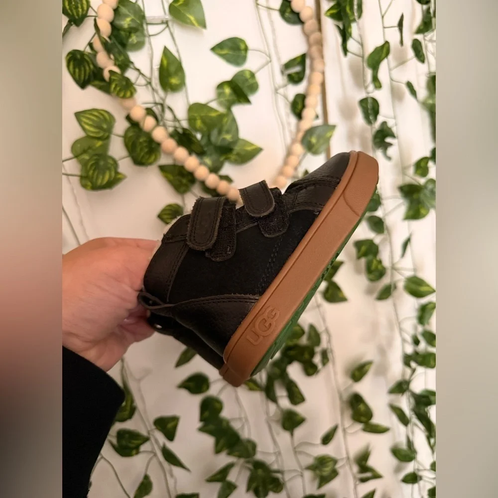 UGG Black and Brown Kids Boots